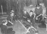 En kväll på Skogsmännen i lokalen 1958